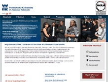 Tablet Screenshot of mck.pk.edu.pl