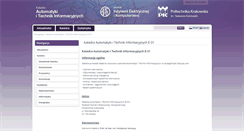 Desktop Screenshot of e3.wieik.pk.edu.pl