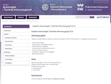 Tablet Screenshot of e3.wieik.pk.edu.pl