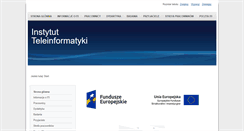 Desktop Screenshot of iti.pk.edu.pl