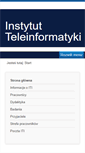 Mobile Screenshot of iti.pk.edu.pl