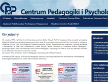 Tablet Screenshot of cpip.pk.edu.pl