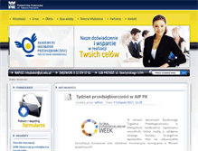 Tablet Screenshot of aip.pk.edu.pl